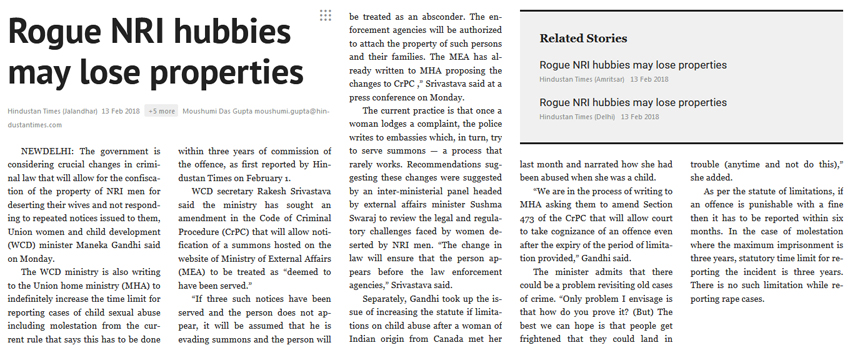 Rogue NRI hubbies may lose Properties